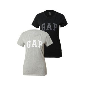 Gap Tall Póló  szürke / fekete / fehér