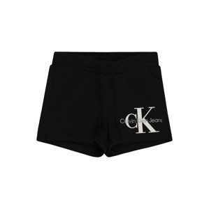 Calvin Klein Jeans Nadrág  szürke / fekete / fehér