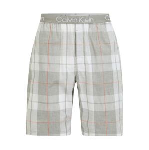 Calvin Klein Underwear Pizsama nadrágok  szürke / piros / fehér