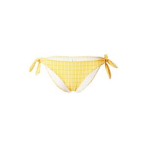 PASSIONATA Bikini nadrágok  sárga / fehér