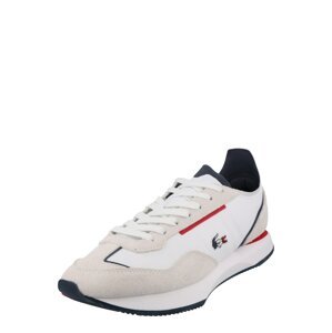 LACOSTE Rövid szárú sportcipők 'MATCH'  bézs / tengerészkék / piros / fehér