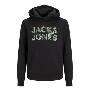 Jack & Jones Junior Tréning póló 'Tech'  pasztellsárga / zöld / fekete / fehér