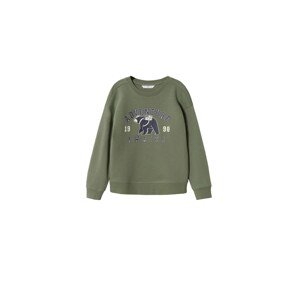 MANGO KIDS Tréning póló 'ALBERT3'  tengerészkék / khaki / fehér