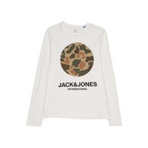Jack & Jones Junior Póló  homok / barna / sötétzöld / fehér