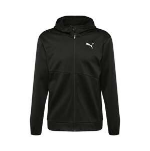 PUMA Sport szabadidős dzsekik 'TRAIN ALL DAY'  fekete / fehér