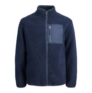 Jack & Jones Plus Polár dzseki 'Park'  kék / tengerészkék