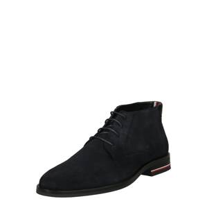 TOMMY HILFIGER Chukka csizma  tengerészkék / sötétkék / piros / fehér