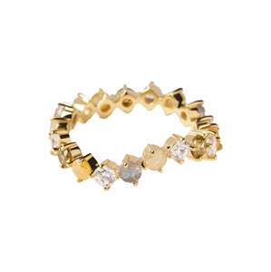 P D PAOLA Gyűrűk 'APRIL'  arany / átlátszó