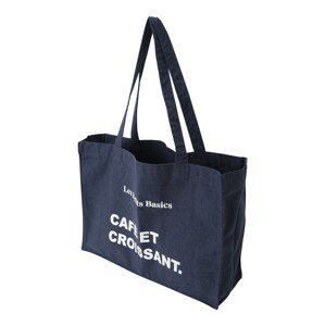 Les Petits Basics Shopper táska  sötétkék / fehér