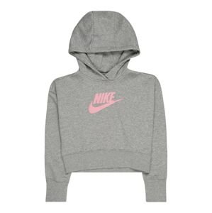Nike Sportswear Tréning póló  szürke melír / világos-rózsaszín