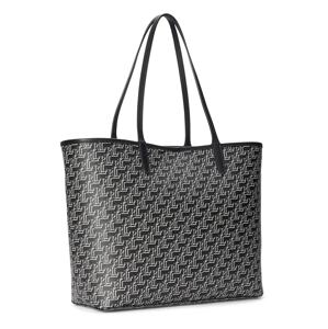 Lauren Ralph Lauren Shopper táska 'COLLINS'  fekete / fehér