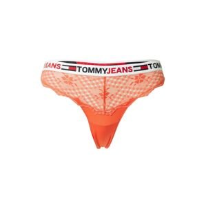 Tommy Hilfiger Underwear String bugyik  sötét narancssárga / piros / fekete / fehér