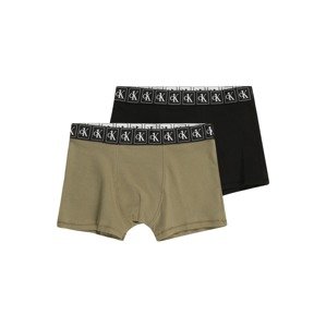 Calvin Klein Underwear Alsónadrág  khaki / fekete / fehér