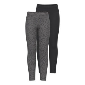 NAME IT Leggings 'Vivian'  bazaltszürke / fekete