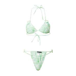 Nasty Gal Bikini  menta / fehér