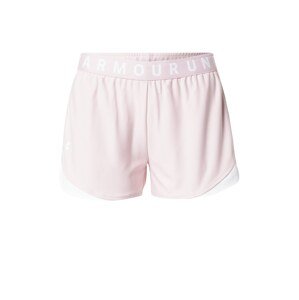 UNDER ARMOUR Sportnadrágok 'Play Up Shorts 3.0'  rózsaszín / piszkosfehér
