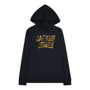 Jack & Jones Junior Tréning póló 'PEACEWALKER'  khaki / narancs / fekete