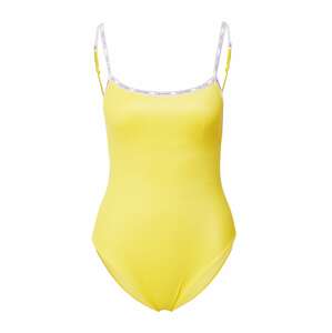Calvin Klein Swimwear Fürdőruhák  sárga / fekete / fehér