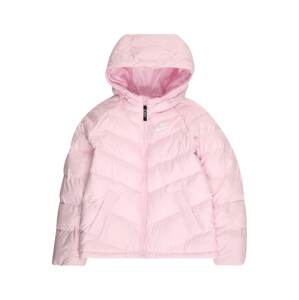 Nike Sportswear Téli dzseki  pasztell-rózsaszín / fehér