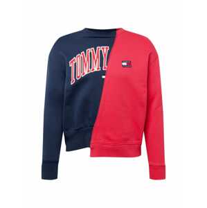 Tommy Jeans Tréning póló  sötétkék / piros / fehér