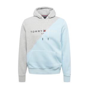 Tommy Jeans Tréning póló  világoskék / sötétkék / szürke melír / fehér