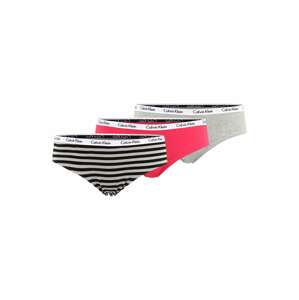 Calvin Klein Underwear Plus Slip  szürke melír / rózsaszín / fekete / fehér
