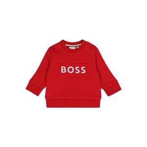 BOSS Kidswear Tréning póló  piros / fehér