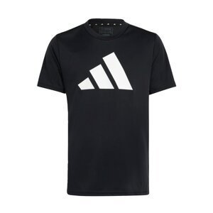 ADIDAS SPORTSWEAR Funkcionális felső 'Train Essentials Aeroready Logo -Fit'  fekete / fehér