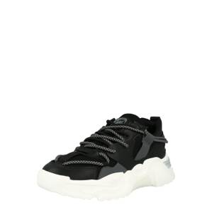 Plein Sport Rövid szárú sportcipők  fekete / fehér