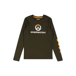 Jack & Jones Junior Póló 'OVERWATCH'  fenyő / narancs / fehér