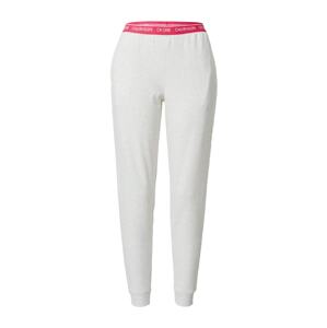 Calvin Klein Underwear Pizsama nadrágok  rózsaszín / fehér