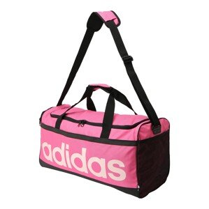 ADIDAS SPORTSWEAR Sporttáska 'Essentials Linear Medium'  pasztell-rózsaszín / világos-rózsaszín / fekete
