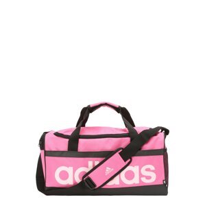 ADIDAS SPORTSWEAR Sporttáska 'Essentials Duffel'  rózsaszín / fekete / fehér