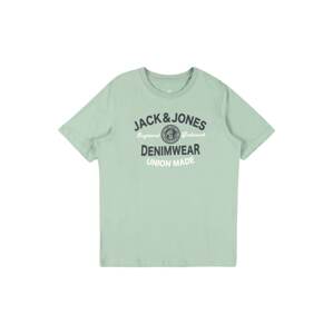 Jack & Jones Junior Póló  tengerészkék / világoszöld / fehér