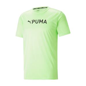 PUMA Funkcionális felső  kiwi / fekete