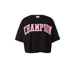 Champion Authentic Athletic Apparel Póló  rózsaszín / fekete / fehér