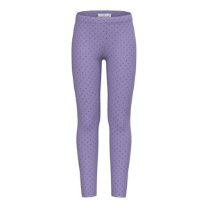 NAME IT Leggings 'VIVIAN'  levendula / fekete