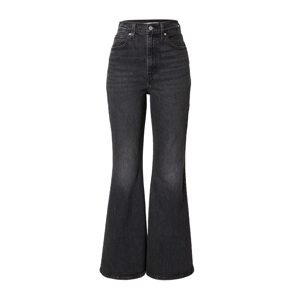 LEVI'S Farmer '70S HIGH FLARE BLACKS'  fekete farmer