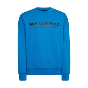 Karl Lagerfeld Tréning póló  kék / fekete