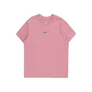 Nike Sportswear Póló  tengerészkék / rózsaszín