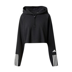 ADIDAS PERFORMANCE Sport szabadidős felsők 'Train Essentials Train  3-Stripes'  fekete / fehér