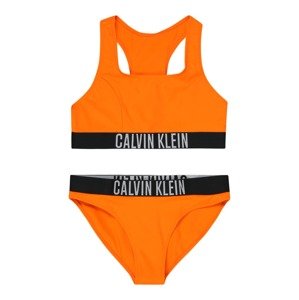 Calvin Klein Swimwear Bikini  szürke / narancs / fekete