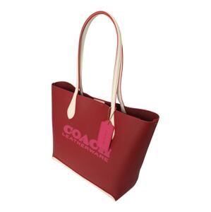 COACH Shopper táska  rózsaszín / piros / fehér