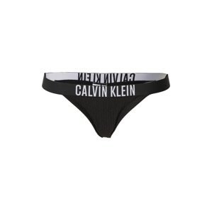 Calvin Klein Swimwear Bikini nadrágok 'Intense Power'  fekete / fehér