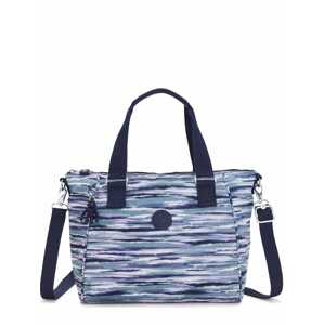 KIPLING Shopper táska 'AMIEL'  kék / rózsaszín / fehér
