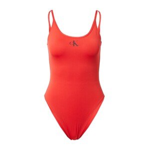 Calvin Klein Swimwear Fürdőruhák  piros / fekete
