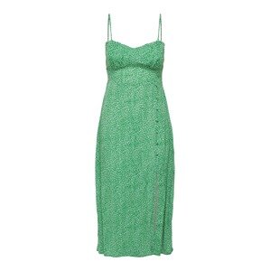 ONLY Nyári ruhák 'Leonora'  zöld / fehér