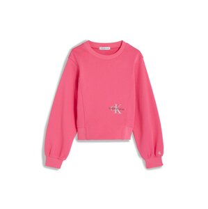 Calvin Klein Jeans Tréning póló  rózsaszín / fekete / fehér