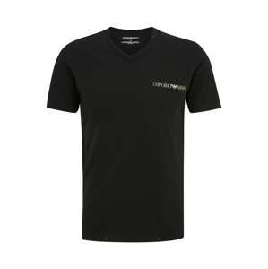 Emporio Armani Póló  fekete / piszkosfehér