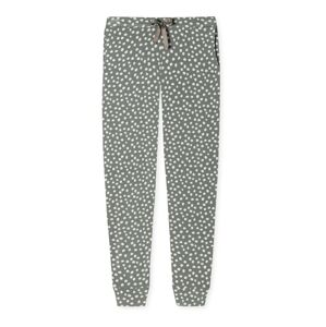 SCHIESSER Pizsama nadrágok  szürke / fehér